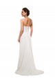 Ivory Sheath Sweetheart Chapel Train Wedding Gowns Bolton