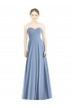 Dusty Blue A-Line Sweetheart Long Evening Dress / Bridesmaid Dress Bolton