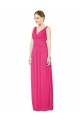 V-Back Azalea A-Line V-Neck Long Bridesmaid Dress Bolton
