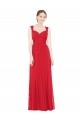 Red A-Line Sweetheart Long Bridesmaid Dress / Evening Dress Bolton