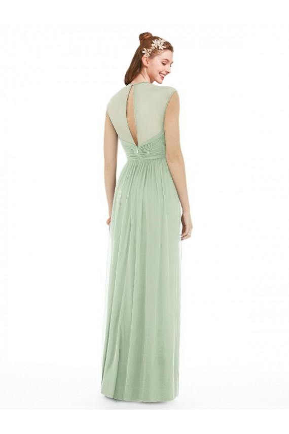 Sage A-Line Sweetheart Long Formal Dress / Bridesmaid Dress Bolton