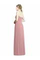 Dusty Pink A-Line Strapless Long Bridesmaid Dress / Evening Dress Bolton