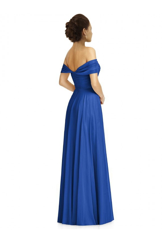 Royal Blue A-Line Sweetheart Long Semi Formal Evening Dress / Bridesmaid Dress Bolton