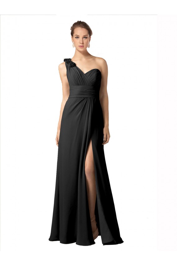 Black A-Line Sweetheart Long Bridesmaid Dress / Formal Dress Bolton