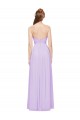 Lilac A-Line Strapless Long Evening Dress / Bridesmaid Dress Bolton