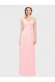 Pink A-Line Sweetheart Long Bridesmaid Dress Bolton