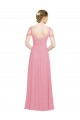 Skin Pink A-Line Sweetheart Long Bridesmaid Dress Bolton