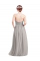 Open Back Dark Navy A-Line High Neck Long Evening Gowns / Bridesmaid Dress Bolton