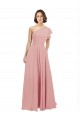 Bliss Pink A-Line One Shoulder Long Bridesmaid Dress / Evening Dress Bolton
