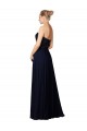 Dark Navy Sheath Sweetheart Long Bridesmaid Dress / Formal Dress Bolton