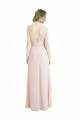 Red A-Line One Shoulder Long Bridesmaid Dress Bolton