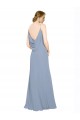 Dusty Blue A-Line Sweetheart Long Bridesmaid Dress / Evening Dress Bolton