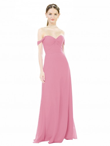 Skin Pink A-Line Sweetheart Long Formal Dress / Bridesmaid Dress Bolton