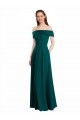 Hunter A-Line Off the Shoulder Long Bridesmaid Dress Bolton