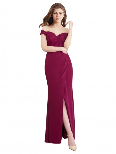 Mermaid High Neck Long Bridesmaid Dress / Formal Dress Bolton