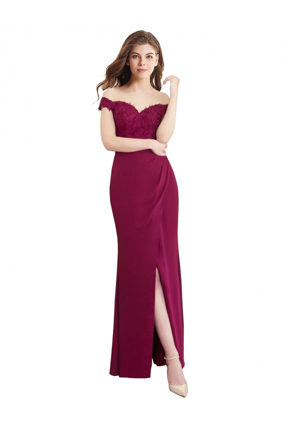 Mermaid High Neck Long Bridesmaid Dress / Formal Dress Bolton