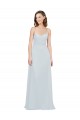 Frost A-Line Spaghetti Straps Long Bridesmaid Dress Bolton