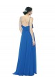 Royalty A-Line Spaghetti Straps Long Bridesmaid Dress Bolton