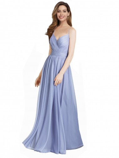 Open Back A-Line Sweetheart Sleeveless Long Bridesmaid Dress / Evening Dress Bolton