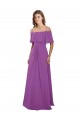 Dahlia A-Line Spaghetti Straps Long Bridesmaid Dress Bolton