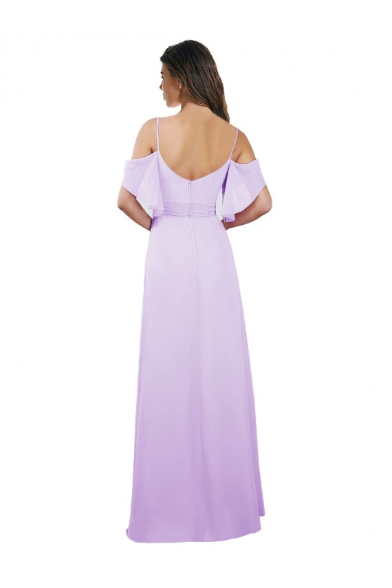 Lilac A-Line Sweetheart Long Formal Dress / Bridesmaid Dress Bolton