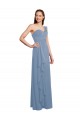 Dusty Blue A-Line Sweetheart Long Formal Dress / Bridesmaid Dress Bolton