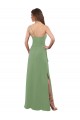 Seagrass A-Line One Shoulder Long Bridesmaid Dress Bolton