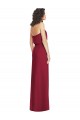 Low Back Lilac A-Line Strapless Long Formal Dress / Bridesmaid Dress Bolton