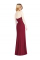 Desert Rose Trumpet Strapless Long Bridesmaid Dress Bolton