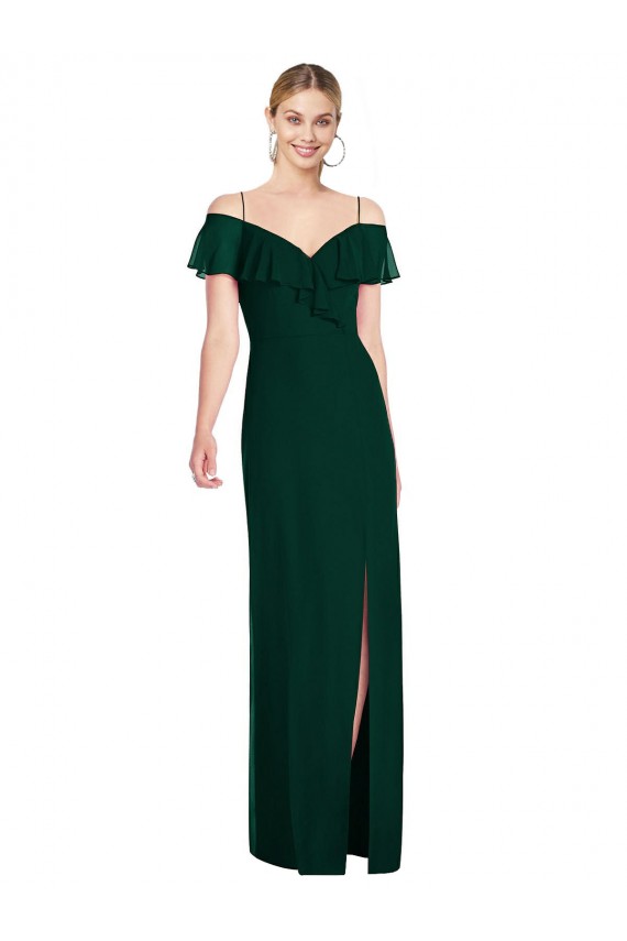 Ever Green Trumpet Sweetheart Long Semi Formal Evening Dress / Bridesmaid Dress Bolton