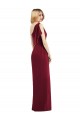 Olive Green Trumpet One Shoulder Long Bridesmaid Dress Bolton