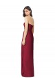 Olive Green Trumpet Strapless Long Bridesmaid Dress Bolton