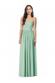 Mint Green Trumpet Strapless Long Bridesmaid Dress Bolton
