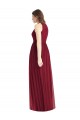 Lilac A-Line Halter Neck Long Bridesmaid Dress Bolton