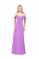 Violet A-Line Sweetheart Long Bridesmaid Dress Bolton