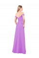 Violet A-Line Sweetheart Long Bridesmaid Dress Bolton