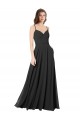 Open Back Black A-Line Sweetheart Long Formal Dress / Bridesmaid Dress Bolton