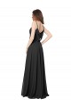 Open Back Black A-Line Sweetheart Long Formal Dress / Bridesmaid Dress Bolton
