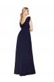 Dark Navy A-Line High Neck Long Formal Evening Gown / Prom Dress / Bridesmaid Dress Bolton
