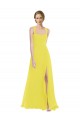 Yellow A-Line Sweetheart Long Semi Formal Evening Dress / Bridesmaid Dress Bolton
