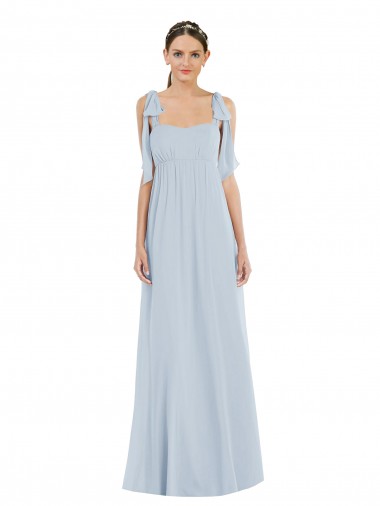 Low Back Sea Glass A-Line Sweetheart Long Semi Formal Evening Dress / Bridesmaid Dress Bolton