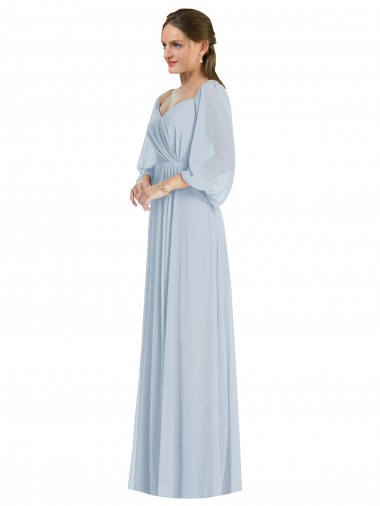 Sea Glass A-Line Sweetheart Long Formal Evening Gown / Bridesmaid Dress Bolton