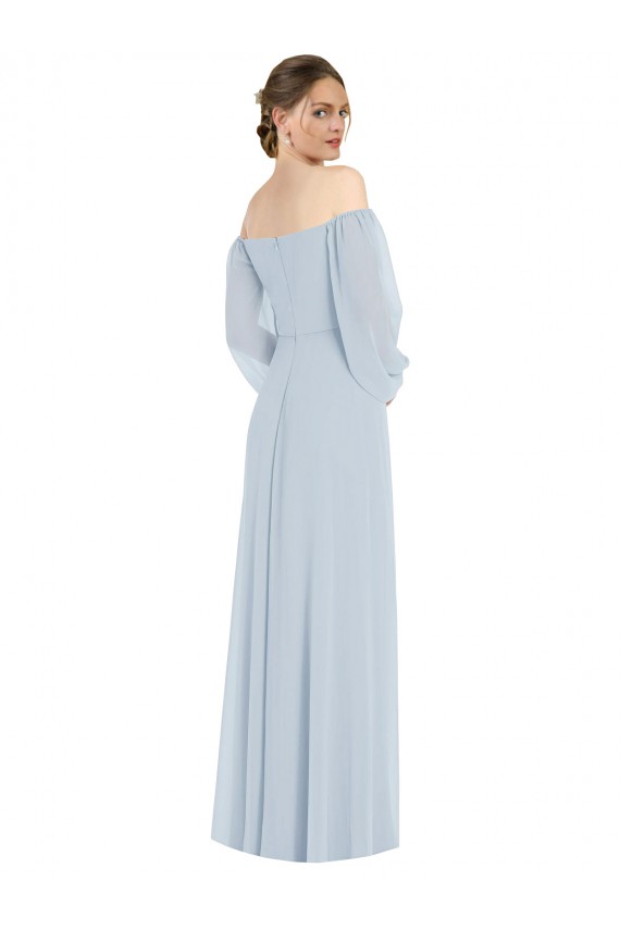 Sea Glass A-Line Sweetheart Long Formal Evening Gown / Bridesmaid Dress Bolton