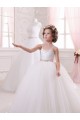 Ivory Ball Gown Sweetheart Chapel Train Flower Girl Dress Bolton