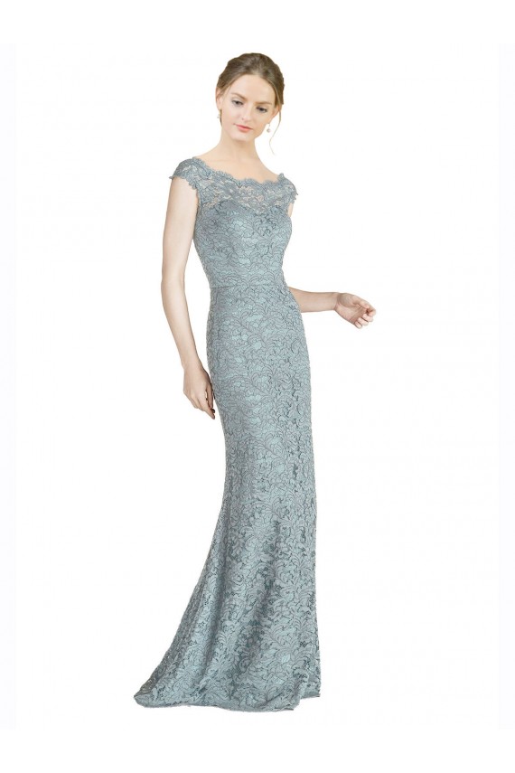 Mermaid Off the Shoulder Long Prom Dress / Bridesmaid Dress Bolton