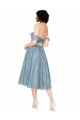 Keyhole Back A-Line Sweetheart Knee Length Bridesmaid Dress Bolton