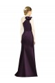 Grape Mermaid One Shoulder Long Bridesmaid Dress Bolton