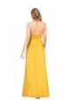 Open Back A-Line V-Neck Sleeveless Long Formal Dress / Bridesmaid Dress Bolton