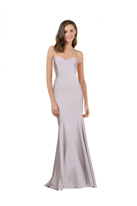Arctic Lilac Mermaid Strapless Long Prom Dress / Bridesmaid Dress Bolton