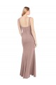 Dusty Pink Mermaid High Neck Long Prom Dress / Bridesmaid Dress Bolton